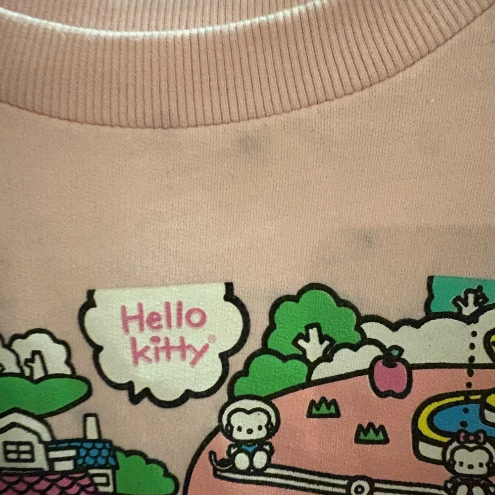 Hello Kitty Pink Graphic Sweatshirt - Picture 3 of 5